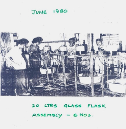 Our first factory (22 June 1980)